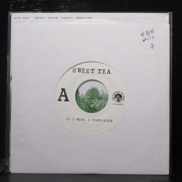 Sweet Tea - If I Were A Carpenter / Crazy Arms 7" Mint- New White Vinyl 45 2009 - Shuga Records