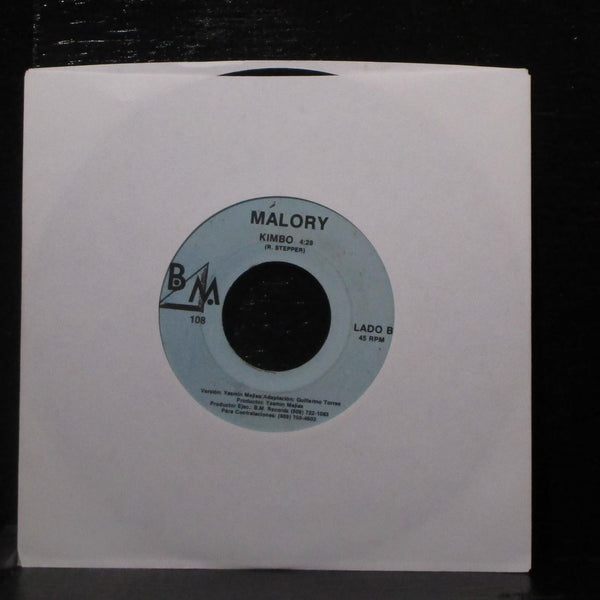 Malory - Kimbo 7" VG- Vinyl 45 B.M. 108 - Shuga Records