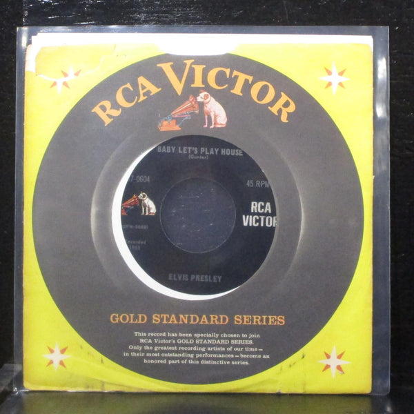 Elvis Presley - Baby Let's Play House 7" VG+ Vinyl 45 RCA 447-0604 USA 1959 - Shuga Records