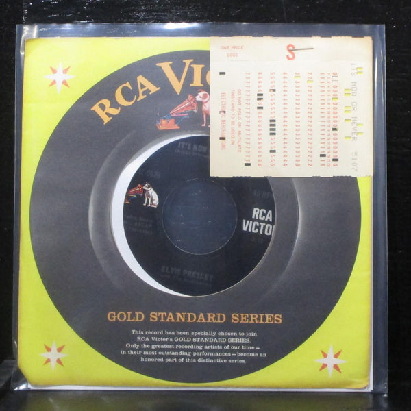 Elvis Presley - It's Now Or Never / A Mess Of Blues 7" Mint- 45 RCA 447-0628 tag - Shuga Records