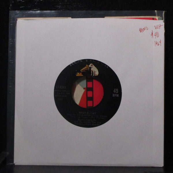 Elvis Presley - Viva Las Vegas / What'd I Say 7" VG+ Vinyl 45 RCA 47-8360 USA - Shuga Records