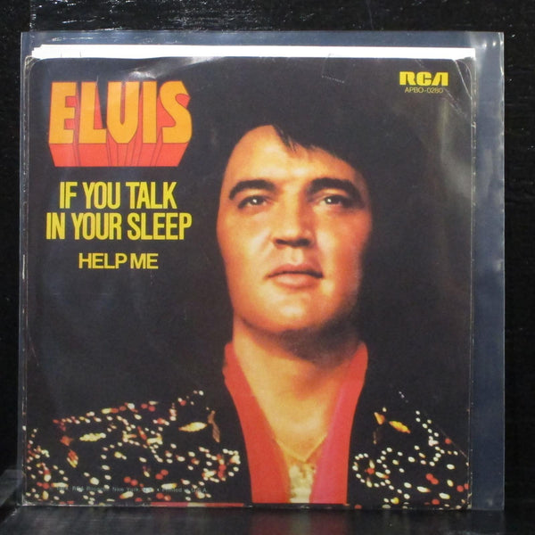 Elvis Presley - If You Talk In Your Sleep / Help Me 7" VG Vinyl 45 RCA APB0-0280 - Shuga Records