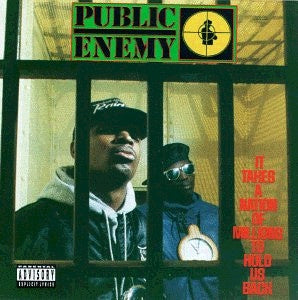 Public Enemy – It Takes A Nation Of Millions To Hold Us Back (1988) - VG+ LP Record 2000 Def Jam Europe Import Vinyl & Numbered - Hip Hop - Shuga Records