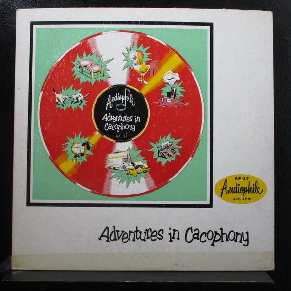 No Artist - Adventures In Cacophony LP VG+ AP-37 Red Color Vinyl Mono Record - Shuga Records