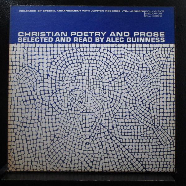 Alec Guinness - Christian Poetry And Prose LP VG+ FL 9893 Mono 1961 Vinyl Record - Shuga Records