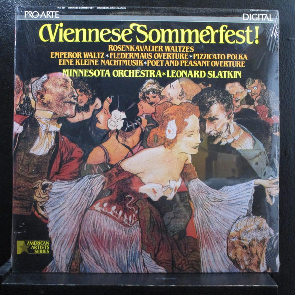 Minnesota Orchestra, Slatkin - Viennese Sommerfest! LP New Sealed PAD 224 - Shuga Records