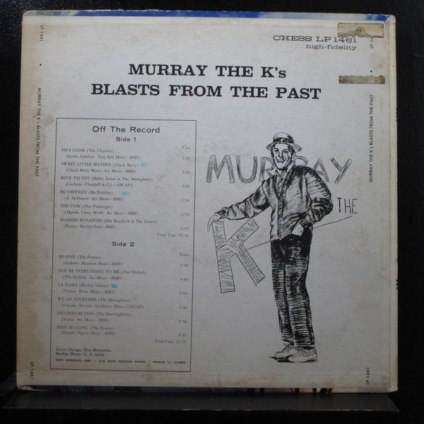 Various - Murray The K's Blasts From The Past LP VG+ LP-1461 Mono Vinyl Record - Shuga Records