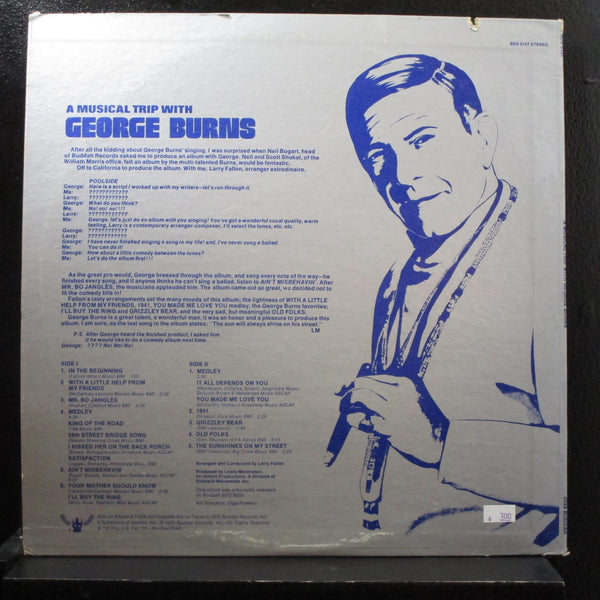George Burns - A Musical Trip With George Burns LP VG+ BDS 5127 Vinyl Record - Shuga Records