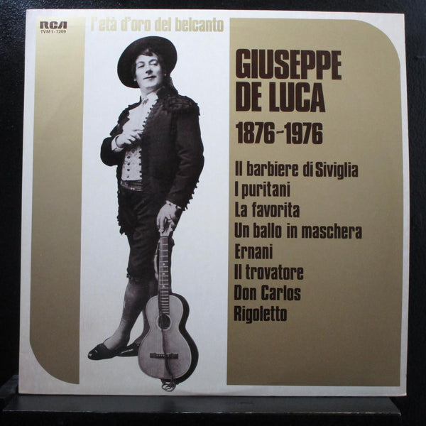 Giuseppe De Luca - Giuseppe De Luca (1876-1976) LP Mint- TVM1 7209 Vinyl Italy - Shuga Records