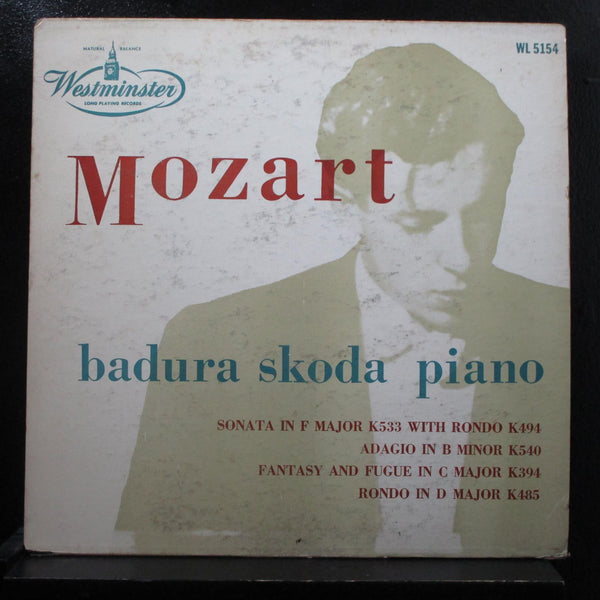 Mozart, Skoda - Sonata In F, Adagio In Bm, Fantasy & Fugue In C LP VG+ WL 5154 - Shuga Records