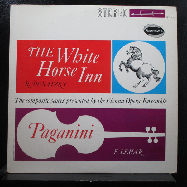 Benatzky, Lehar - White Horse Inn / Paganini: Composite Scores LP VG+ WST 14148 - Shuga Records