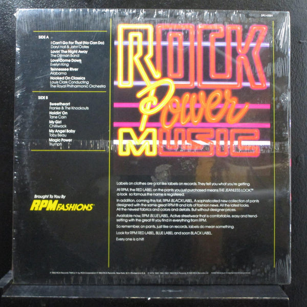 Various - Rock Power Music LP New Sealed DPL1-058-1 USA 1983 Vinyl Record - Shuga Records