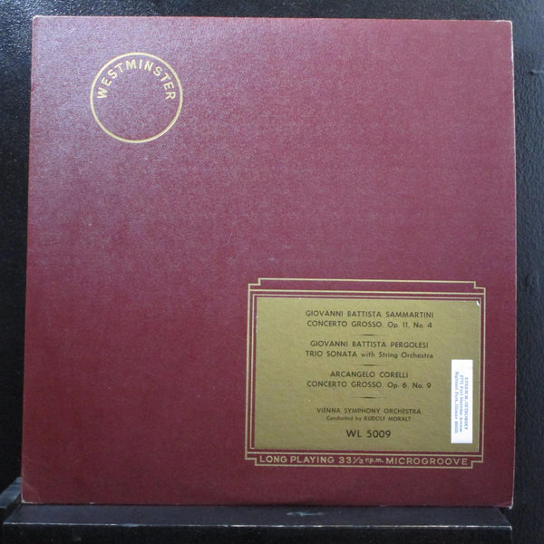Sammartini - Concerto Grosso, Op. 11, No. 4 & No. 9 / Trio Sonata LP VG+ WL 50-9 - Shuga Records