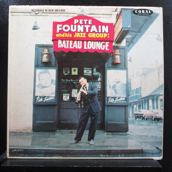 Pete Fountain - At The Bateau Lounge LP VG+ CRL 57314 Promo 1960 Vinyl Record - Shuga Records