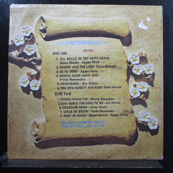 The Agape Force - Potpourri LP New Sealed CMC-1004 USA 1974 Vinyl Record - Shuga Records