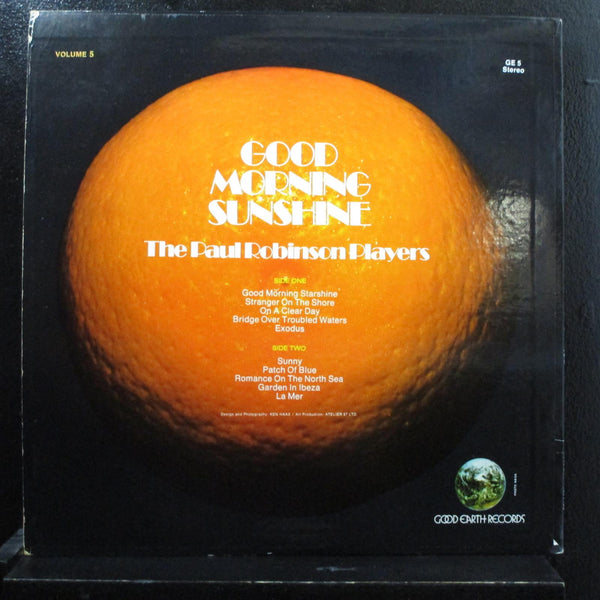The Paul Robinson Players - Good Morning Sunshine LP VG+ GE 5 Vinyl Record - Shuga Records