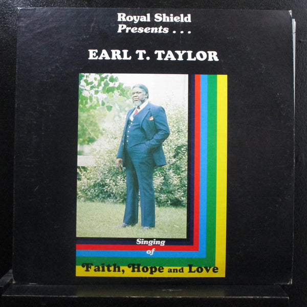 Earl T. Taylor - Singing Of Faith, Hope And Love LP VG+ GS-104 Private Gospel - Shuga Records