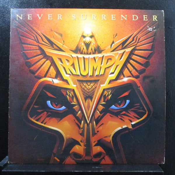 Triumph - Never Surrender LP VG+ AFL1-4382 USA 1983 RCA Vinyl Record - Shuga Records