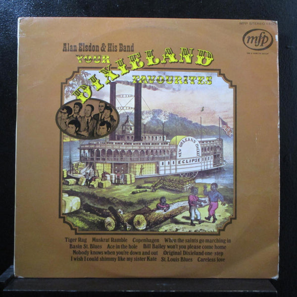 Alan Elsdon & His Band - Your Dixieland Favourites LP VG+ MFP 1400 UK 1970 - Shuga Records