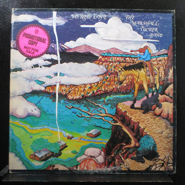 The Marshall Tucker Band - A New Life LP VG+ CP 0124 White Promo Vinyl Record - Shuga Records