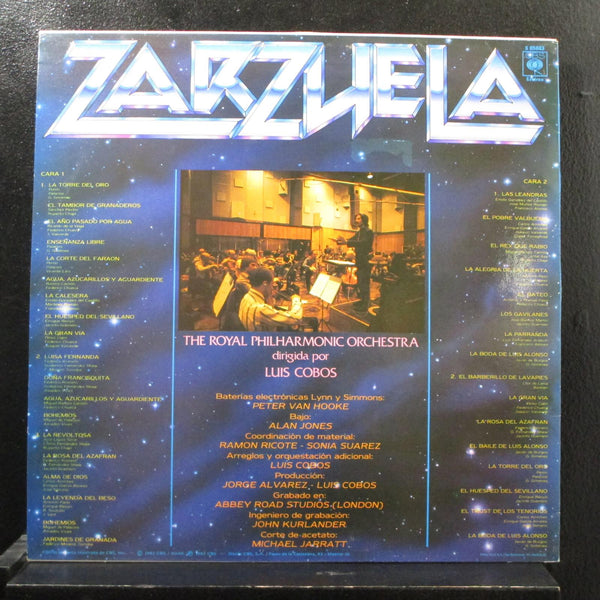 Luis Cobos, Royal Philharmonic Orchestra - Zarzuela LP Mint- S 85883 Spain 1982 - Shuga Records