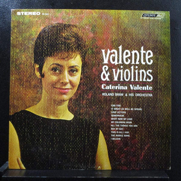 Caterina Valente - Valente & Violins LP Mint- PS.363 UK 1964 Vinyl Record - Shuga Records