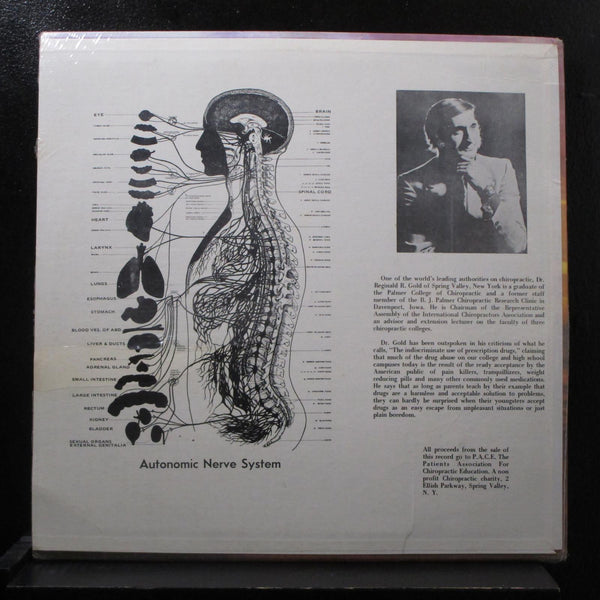 Reginald R. Gold, D.C. Ph C - The Golden Facts Of Life And Health 12" New Sealed - Shuga Records