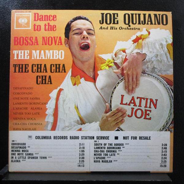 Joe Quijano And His Orchestra - Latin Joe - VG+ LP Record 1962 Columbia Mono Vinyl - Latin / Bossa Nova - Shuga Records