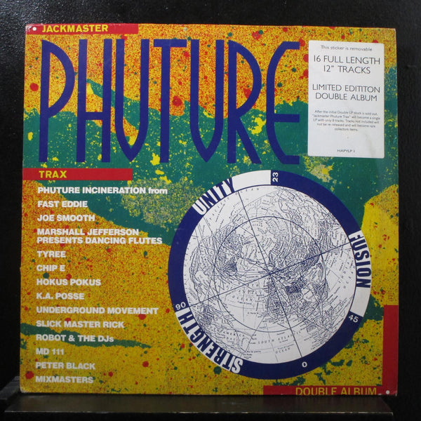 Various - Jackmaster Phuture Trax 2 LP VG+ HAPYLP 1 Vinyl Record Chicago House - Shuga Records