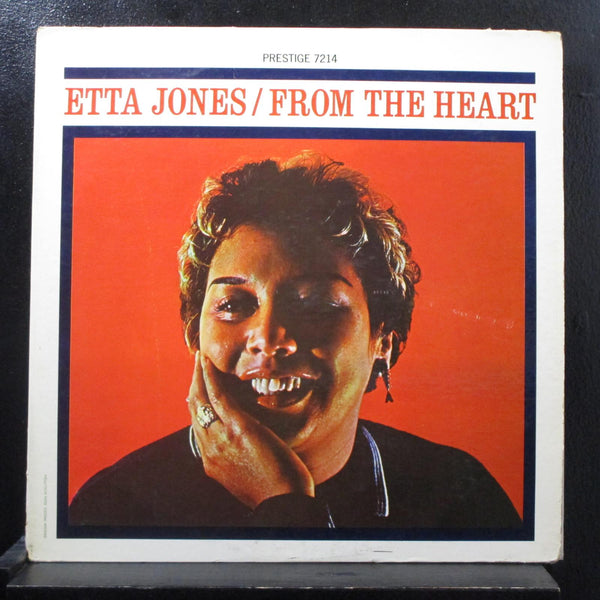 Etta Jones - From The Heart LP VG+ PRLP 7214 Yellow Label 1st Mono Van Gelder - Shuga Records