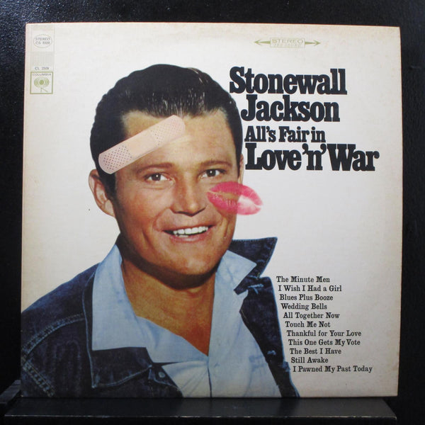 Stonewall Jackson - All's Fair In Love 'N' War LP Mint- CS 9309 Red 2i 360 Sound - Shuga Records
