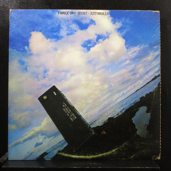 Three Dog Night - Naturally LP VG+ DSX 50088 Vinyl Record w/Poster Attached - Shuga Records