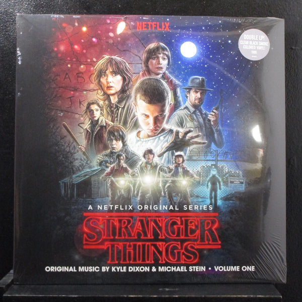 Dixon, Stein - Stranger Things Vol One - 2 LP New Sealed Clear Black Smoke - Shuga Records