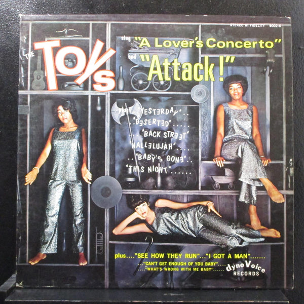 The Toys - Sing A Lover's Concerto And Attack LP VG+ DVS 9002 Vinyl Record - Shuga Records