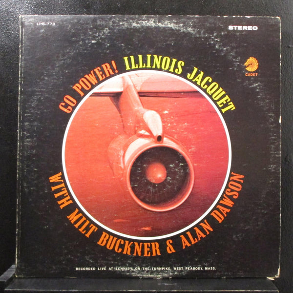 Illinois Jacquet w/ Milt Buckner & Alan Dawson - Go Power! LP VG+ LPS-773 Vinyl - Shuga Records