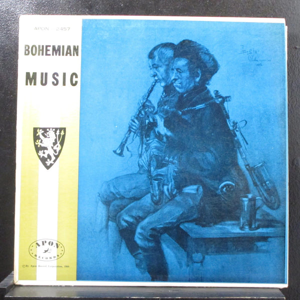 Brass Band - Bohemian Music LP VG+ APON-2457 Mono 1960 Vinyl Record - Shuga Records