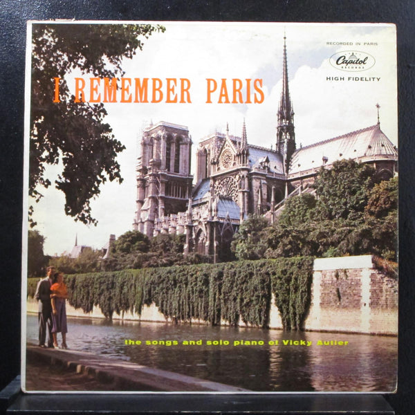 Vicky Autier - I Remember Paris LP VG+ T-10041 Mono 1957 USA Vinyl Record - Shuga Records