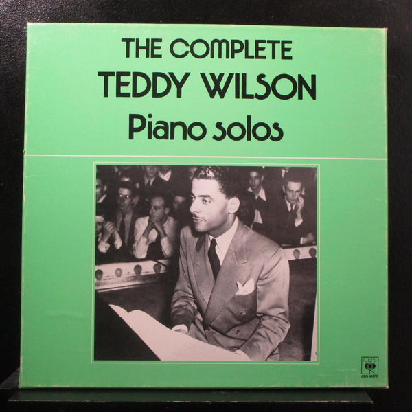 The Complete Teddy Wilson Piano Solos 3 LP Mint- CBS 66370 Vinyl France w/Book - Shuga Records