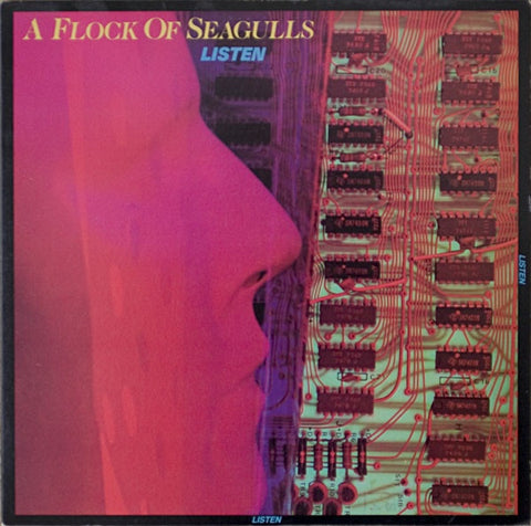 A Flock Of Seagulls ‎– Listen - VG+ LP Record 1983 Jive Arista USA Vinyl - New Wave / Synth-pop