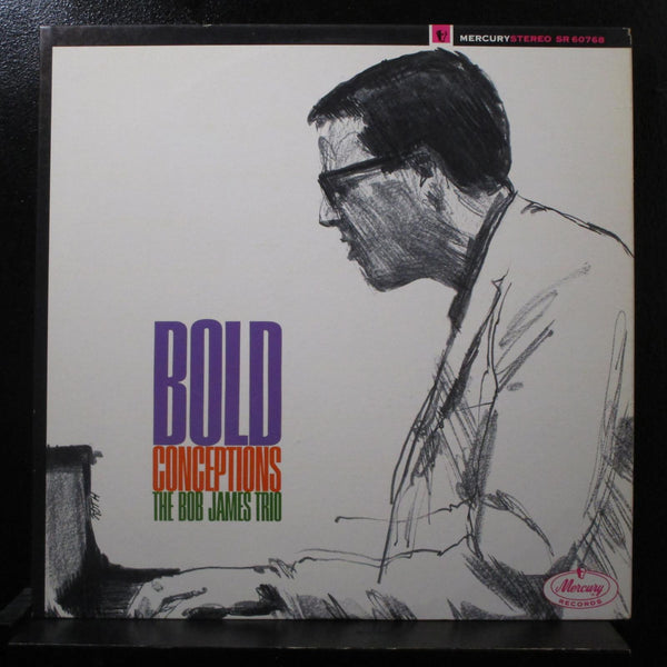 The Bob James Trio - Bold Conceptions LP VG+ SR-60768 1st Black Lbl Vinyl Record - Shuga Records