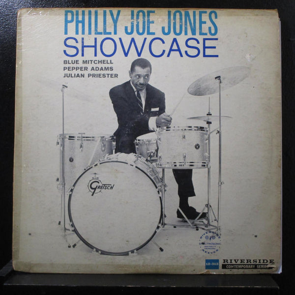 Philly Joe Jones - Showcase LP VG RLP 12-313 1st Blue Label Mono Vinyl Record - Shuga Records