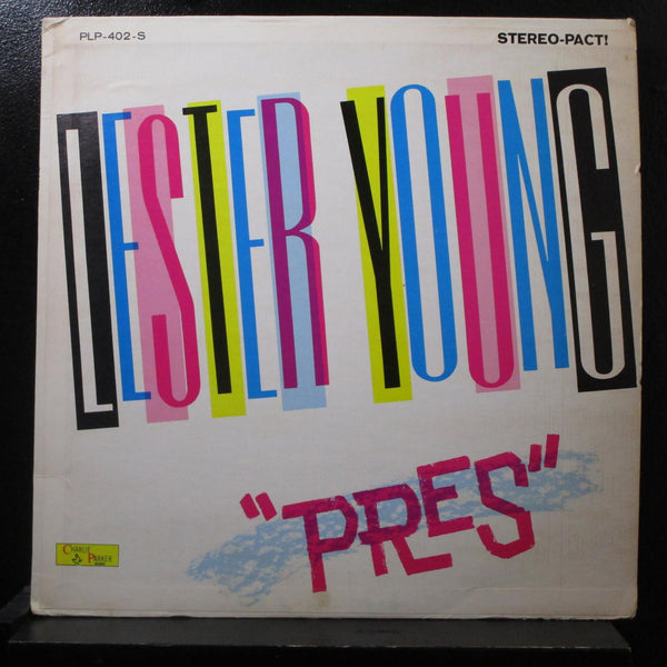 Lester Young - Pres LP VG+ PLP-402 Cream Label USA 1961 Stereo Vinyl Record - Shuga Records