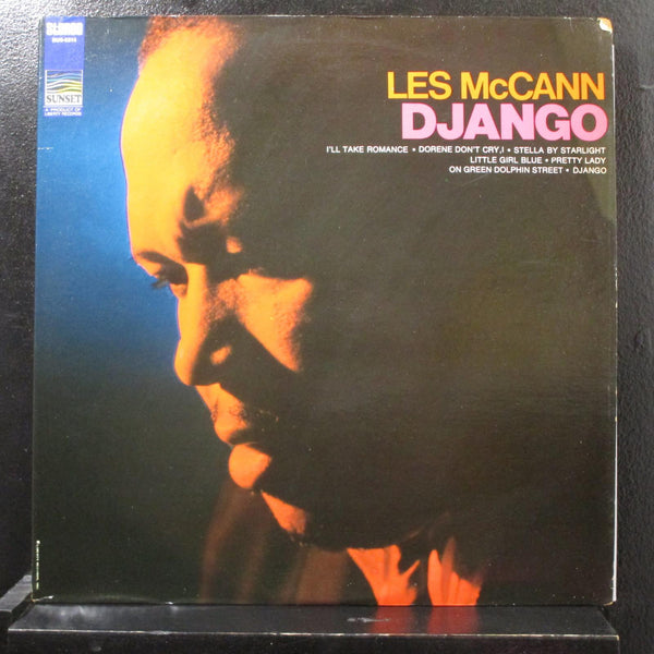 Les McCann - Django LP Mint- SUS-5214 USA 1968 Sunset Vinyl Record - Shuga Records