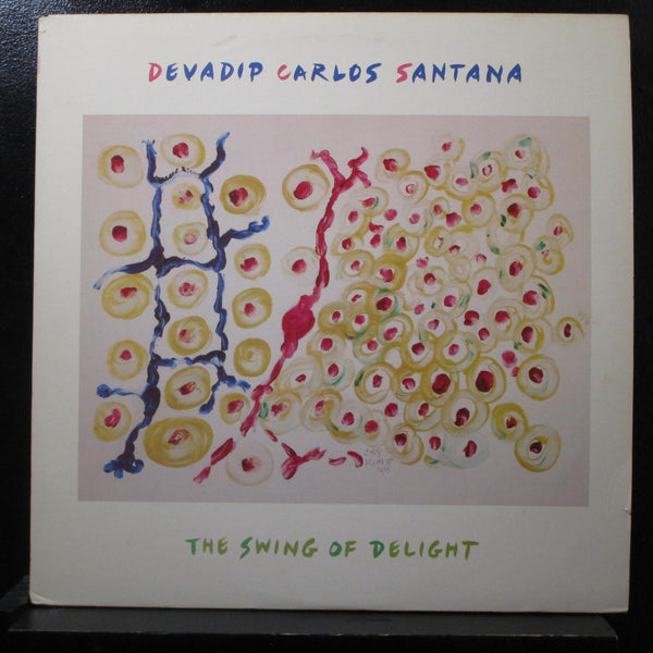 Devadip Carlos Santana - The Swing Of Delight 2 LP Mint- C2 36590 Vinyl Record - Shuga Records
