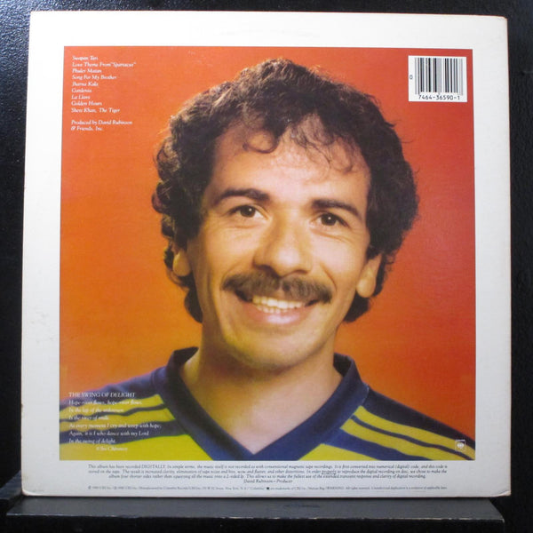 Devadip Carlos Santana - The Swing Of Delight 2 LP Mint- C2 36590 Vinyl Record - Shuga Records