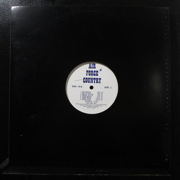 Various - Air Force Country - Series #10 LP VG+ RAD-74-8 USA 1974 Vinyl Record - Shuga Records