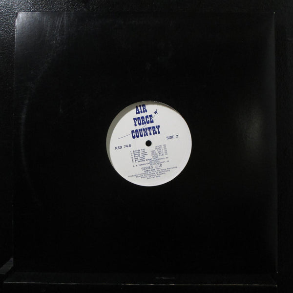 Various - Air Force Country - Series #10 LP VG+ RAD-74-8 USA 1974 Vinyl Record - Shuga Records