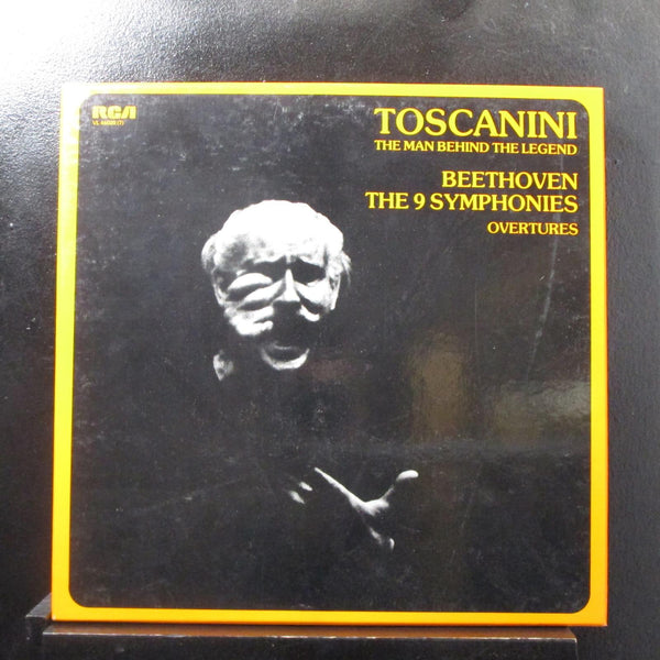 Toscanini, Beethoven - 9 Symphonies Overtures 7 LP Mint- VL 46020 (7) Italy 1982 - Shuga Records