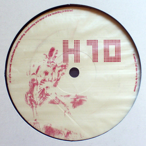 WJ Henze ‎– H10 - Mint 12" Single 2007 German Import - Techno
