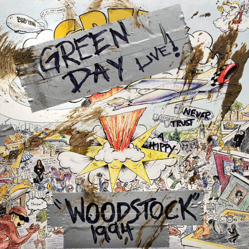 Green Day - Woodstock 1994 - New Lp 2019 Reprise RSD First Release - Pop Punk